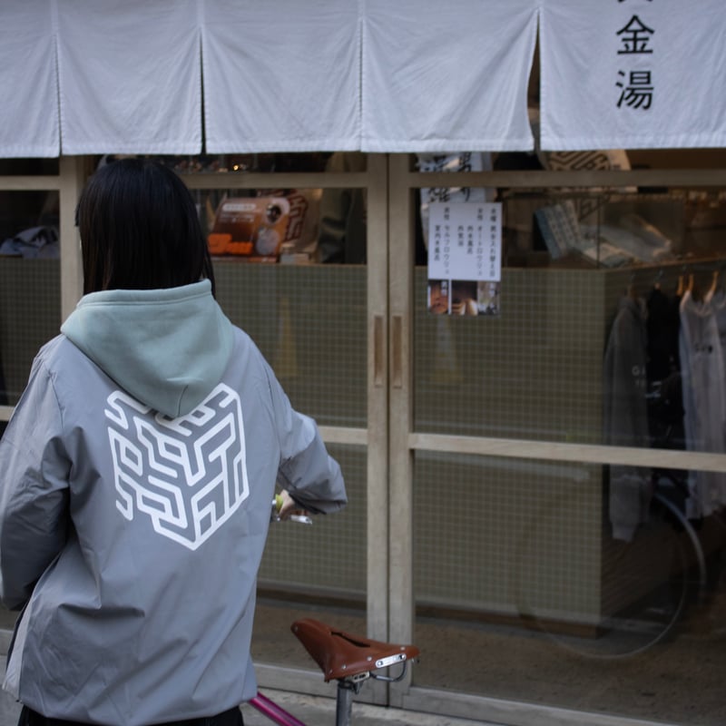 ウィンドブレーカー(グレー) | Koganeyu online store