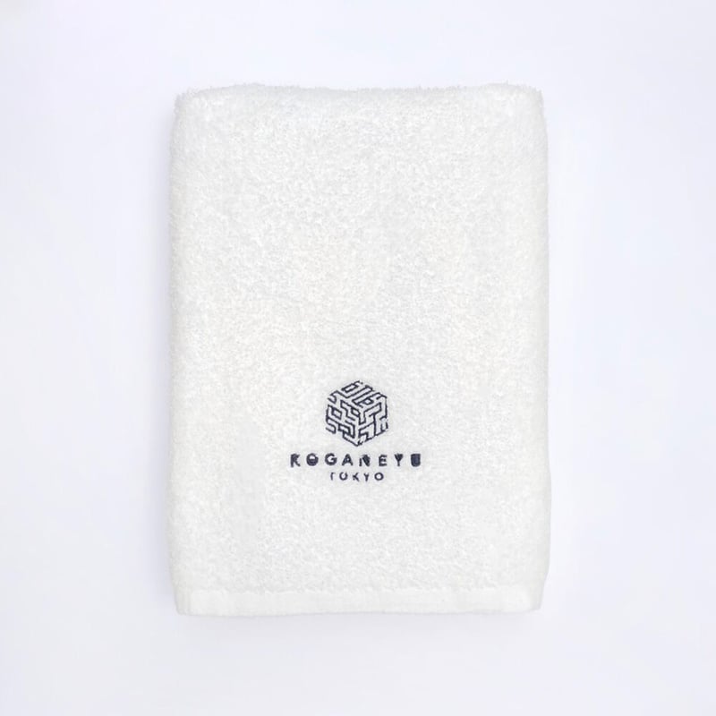 ロゴ入り今治バスタオル | Koganeyu online store