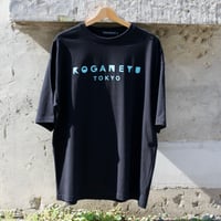 オリジナルTシャツ　（ブラック×水色）