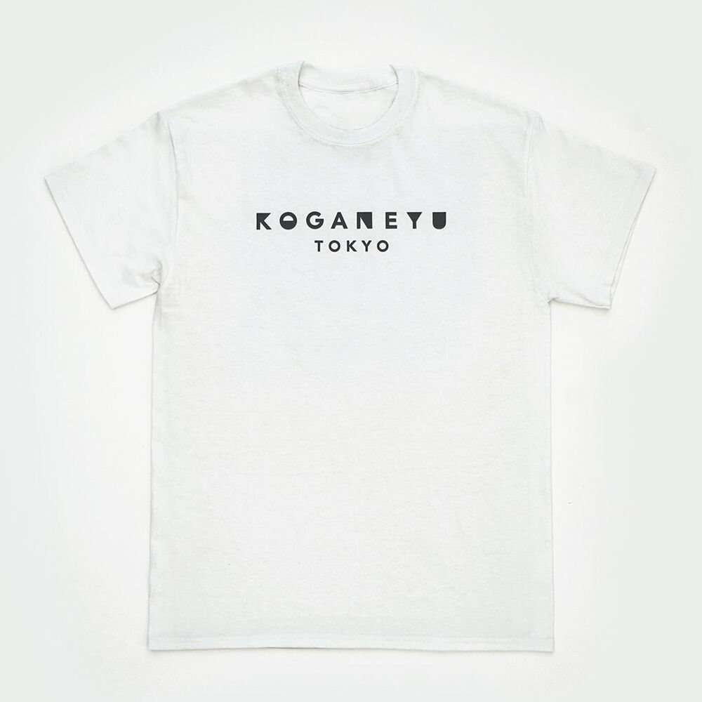 オリジナルTシャツ（ホワイト×チャコールグレー） | Koganeyu