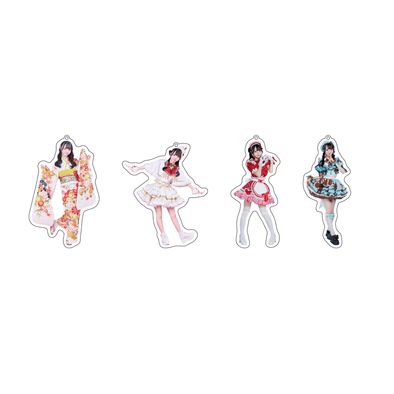 MEGAFON】衣装ランダムアクキー2026 ※受注生産 | heroinesofficia