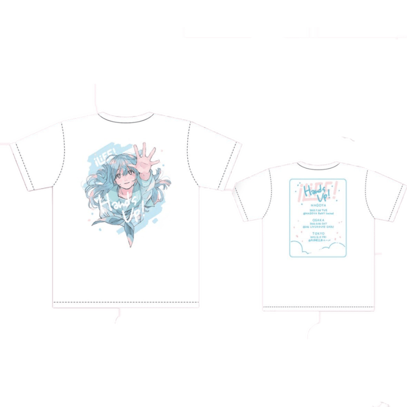iLiFE！あいらいふ あいす Tシャツ iLiFE!】あいす生誕Tシャツ（2025） | heroinesofficialgood'