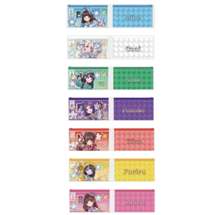 夜光性アミューズ】NPランダムファスナーポーチ | heroinesofficialgood