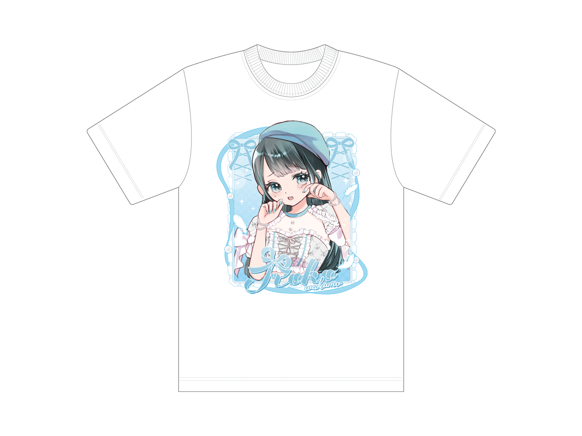MEGAFON】半周年ツアーイラスト推しTシャツ | heroinesofficialgoo
