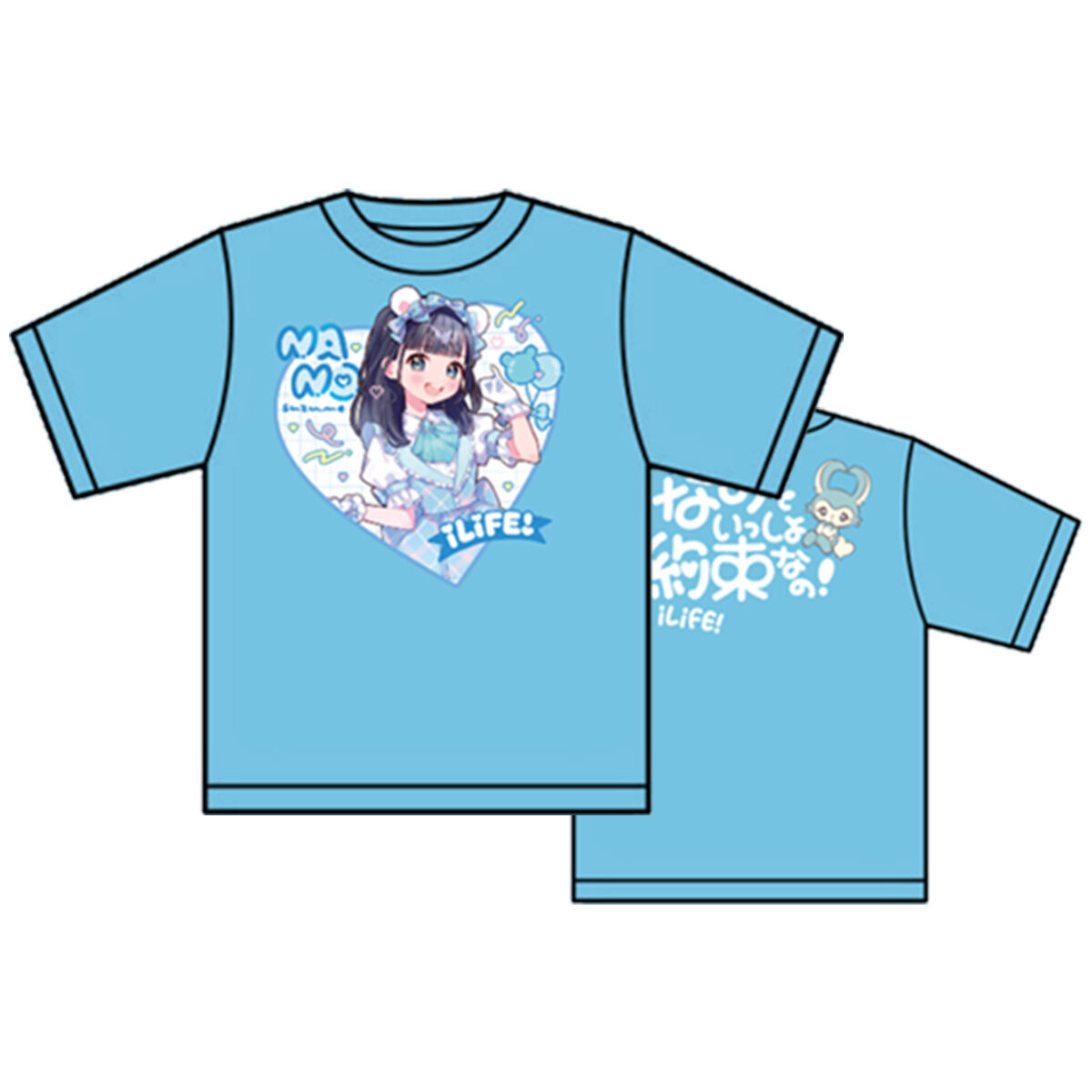 で販売された生誕TシャツですiLife あいす 生誕Tシャツ - アイドル