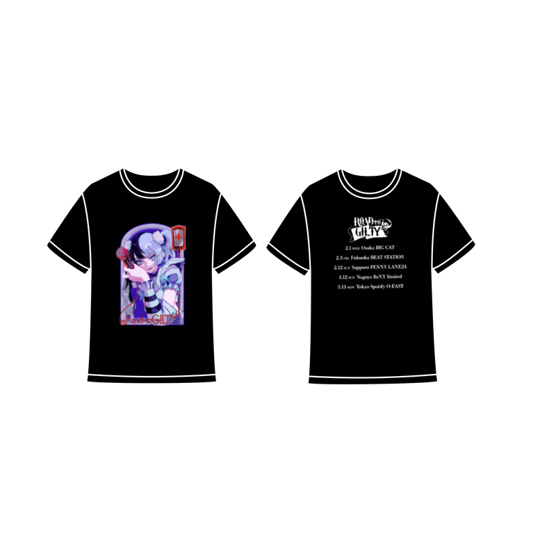 ツアーTシャツ（XL） | heroinesofficialgood's STORE