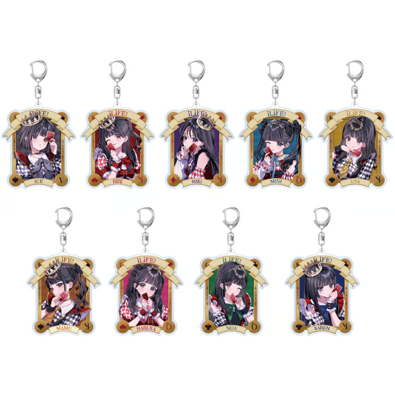 iLiFE!】ハロウィンランダムアクキー2025 | heroinesofficialgoo