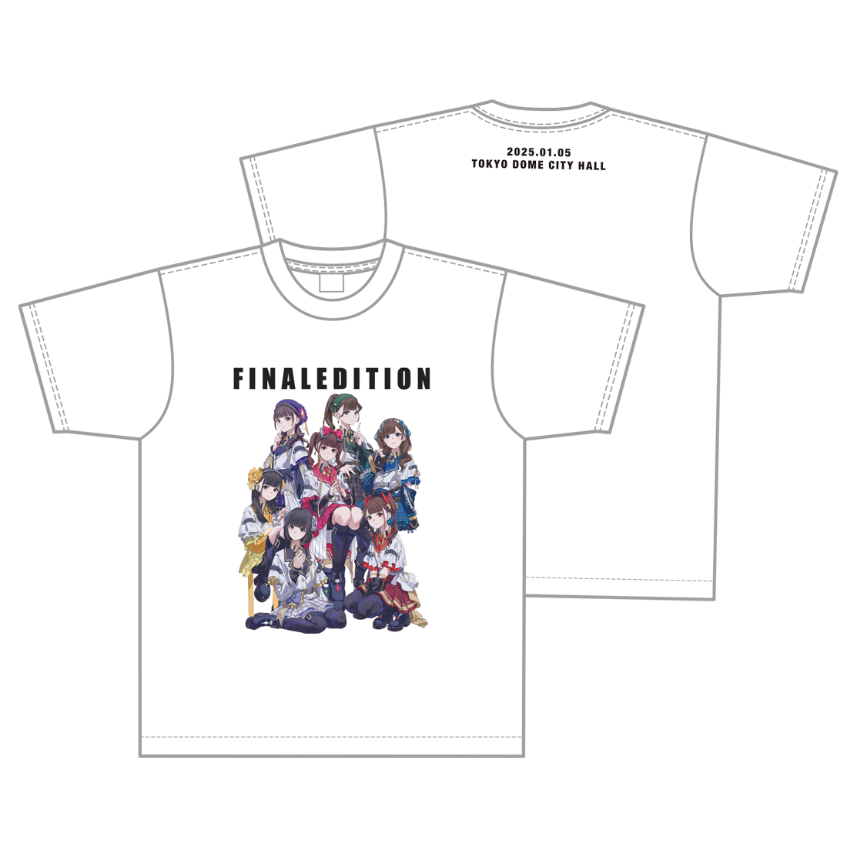 のんふぃく！ 夏限定 Tシャツ衣装 集合チェキ のんふぃく！】ワンマンTシャツ | heroinesofficialgood's STORE