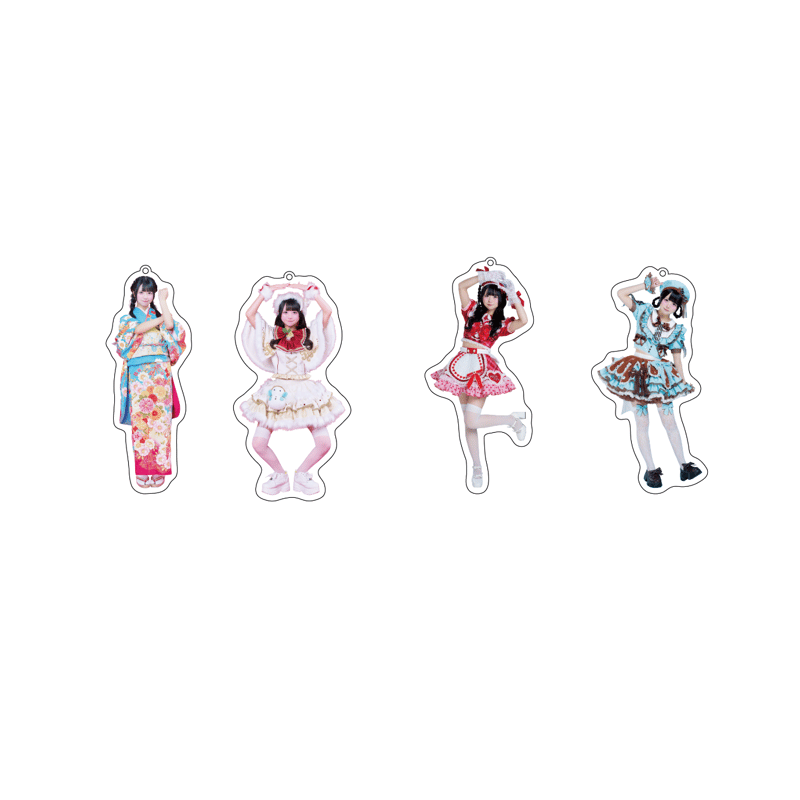 MEGAFON】衣装ランダムアクキー2026 ※受注生産 | heroinesofficia