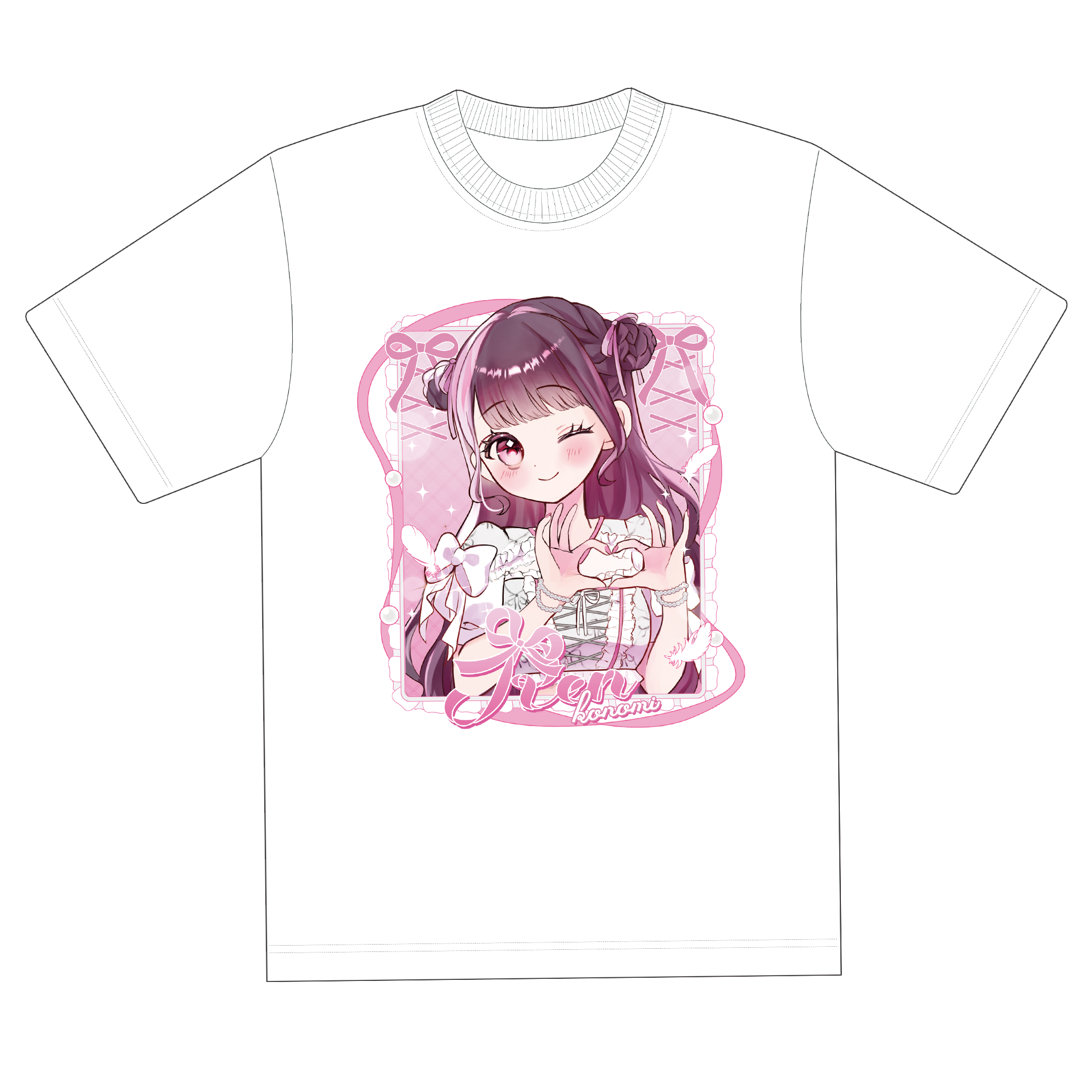 MEGAFON 日陽きい 実写推しTシャツ original