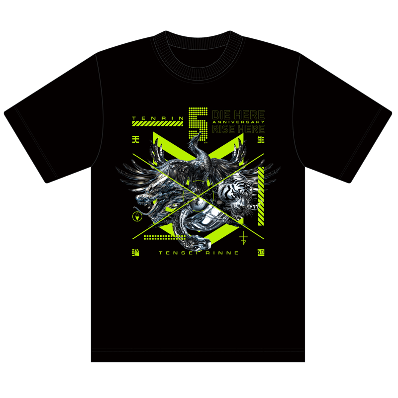 TENRIN】天生輪廻 5thワンマンTシャツ | heroinesofficialgood