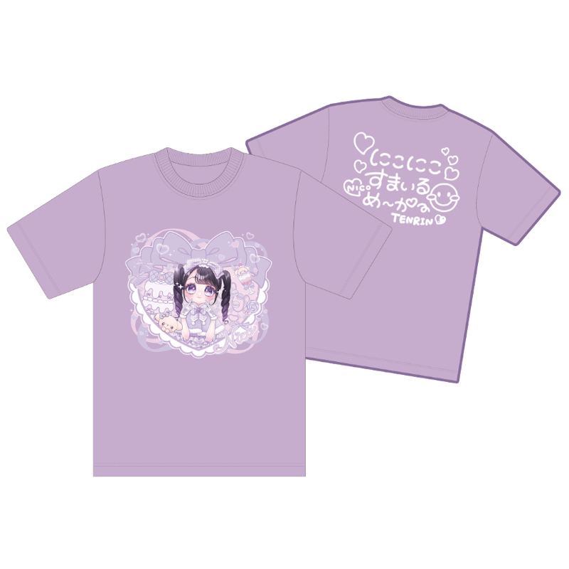 TENRIN】にこ生誕 半袖Tシャツ（XL） | heroinesofficialgood'
