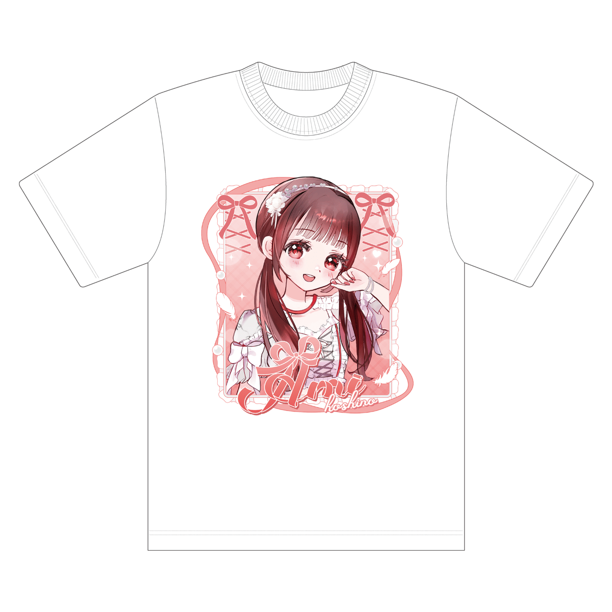 MEGAFON】半周年ツアーイラスト推しTシャツ | heroinesofficialgoo