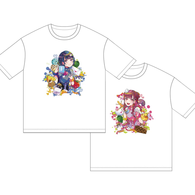 i-COL】BIG T-Shirt | heroinesofficialgood's STORE