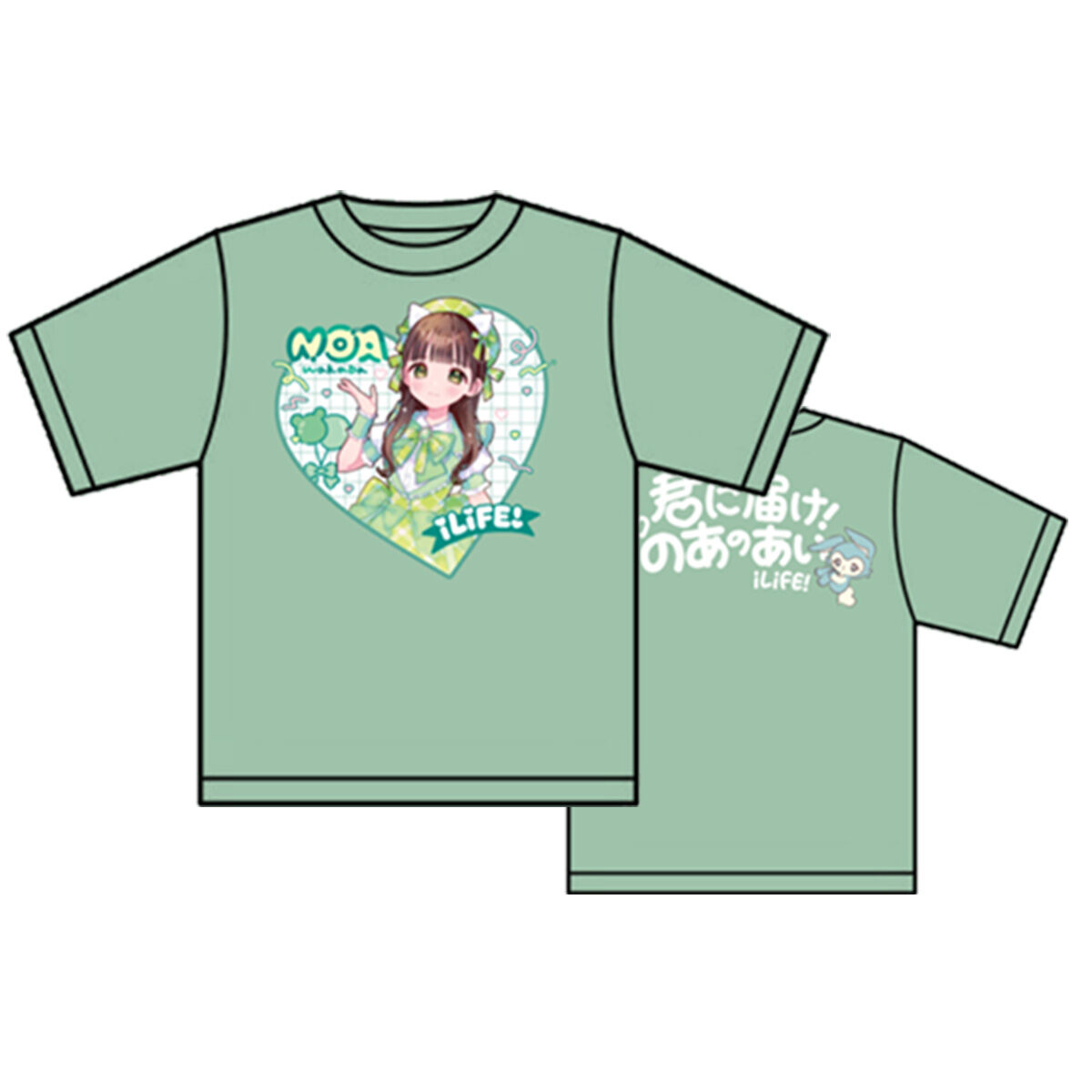 2024春夏新色】 iLife 推しTシャツ 若葉のあ アイドル - www 