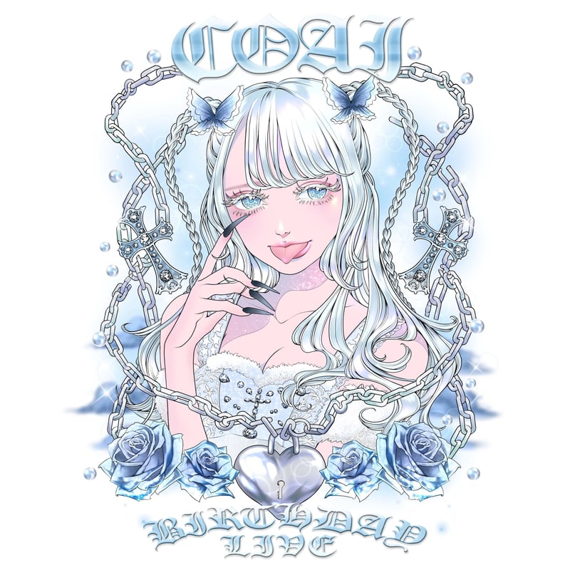 白空こあい生誕グッズ】生誕アクキー (イラスト) | heroinesofficialgoo... 白空こあい生誕グッズ】生誕アクキー (イラスト) | heroinesofficialgoo...
