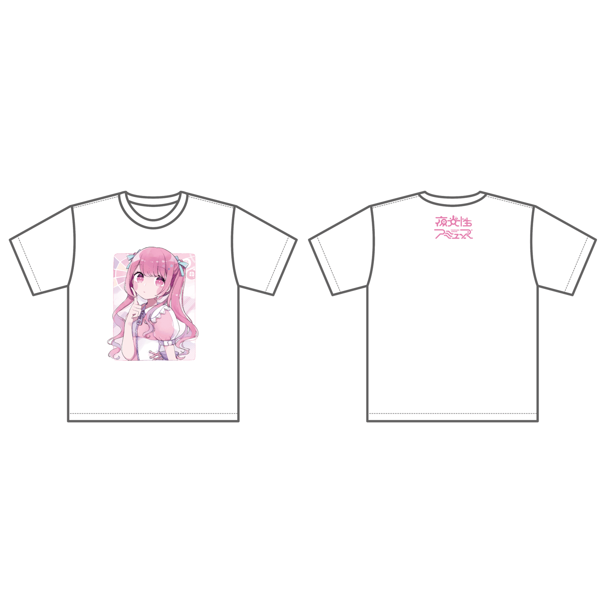夜光性アミューズ Tシャツ 夜光性アミューズ】4周年ワンマンTシャツ ※受注生産