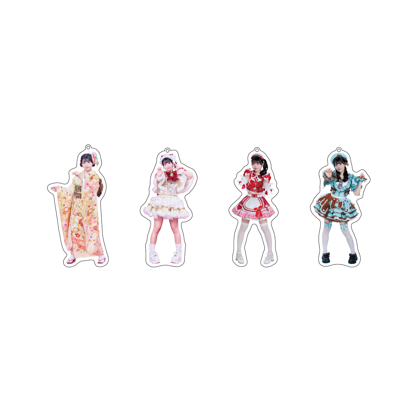 MEGAFON】衣装ランダムアクキー2026 ※受注生産 | heroinesofficia