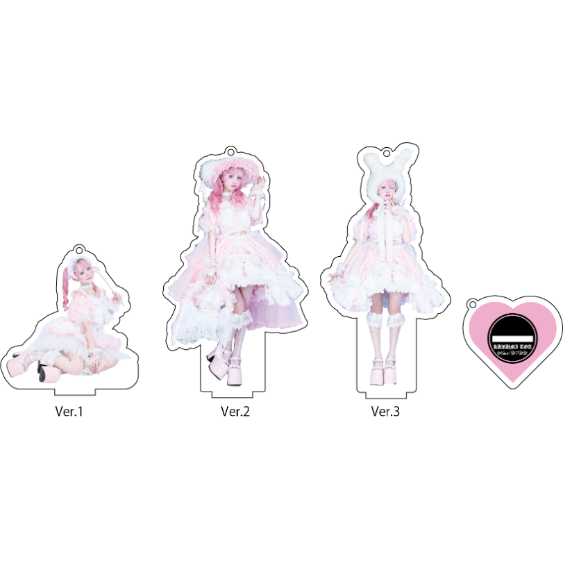 ガガピエロ】胡桃兎愛卒業 実写アクスタ | heroinesofficialgood's S