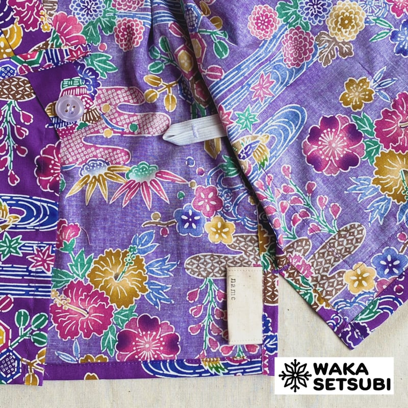こどもじんべい 80-90 紅型 | WAKA Setsubi