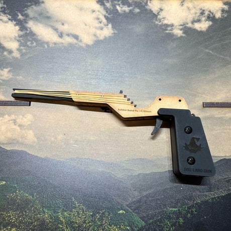 OKOZE GUN［5連射ゴム鉄砲］