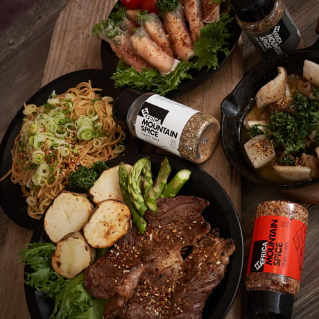 EFRICA MOUNTAIN SPICE 　 SALT＆PEPEER＋