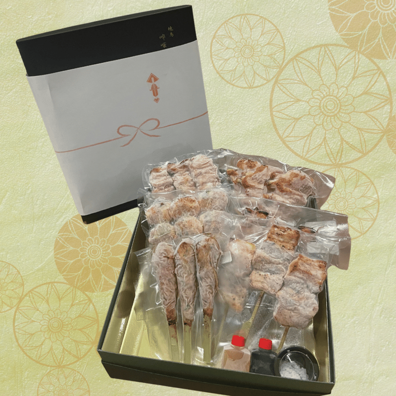 贈答品《菊》自慢の串18本セット | 焼き鳥 啐啄いな村 オンライン