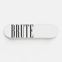 BRUTE SKATEBOARD Cream