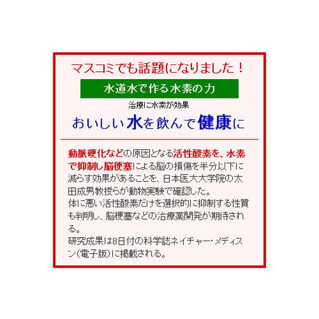 パワー水素水（1本入タイプ）3個セット
