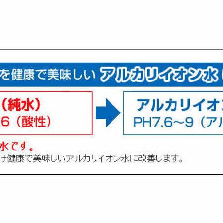 アルカリイオン製水パック4個セット
