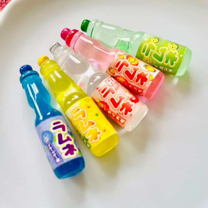 1個】クリアラムネ／デコパーツ【5色】#216 | appia_pu