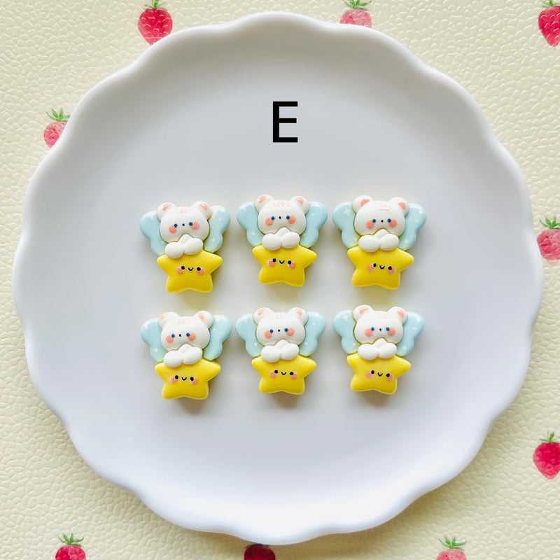 1個】フェアリーくまちゃん／デコパーツ【5種】#221 | appia_pu
