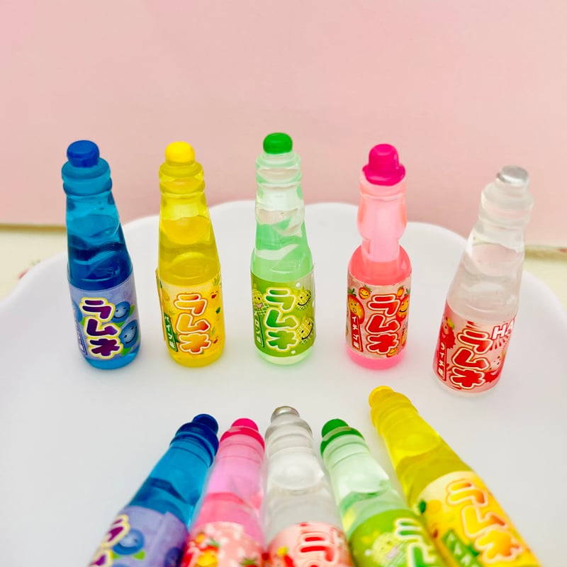 1個】クリアラムネ／デコパーツ【5色】#216 | appia_pu