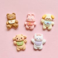【1個】ベイビーアニマル／デコパーツ【5種】#141
