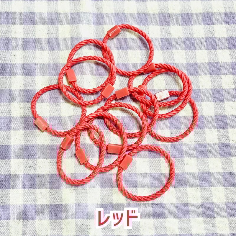 2個】台座付きヘアゴム【7色】#166 | appia_pu