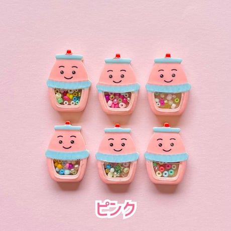 【1個】シャカシャカデコパーツ／デコパーツ【8色】#157