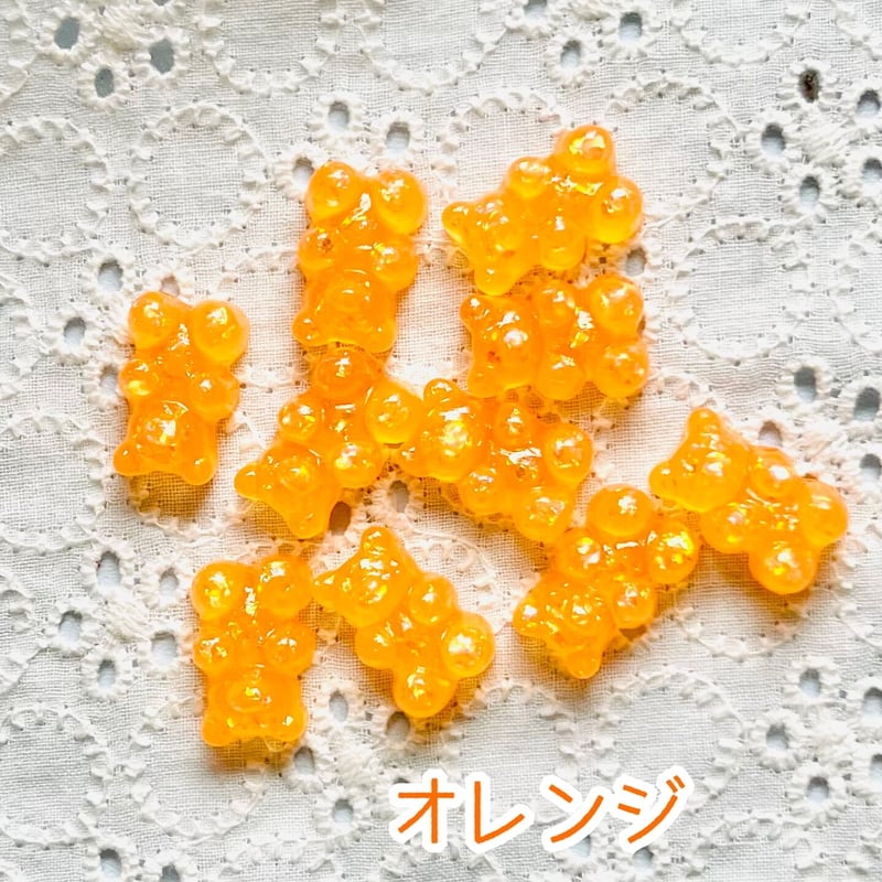 【LABUBU】⭐️キラキラ デコ オレンジ⭐️【３世代】 オレンジ系 POP MART LABUBU(ポップマート ラブブ) キャラクター