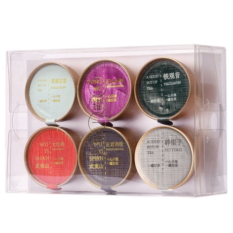 小罐茶6種セット 中国茶 紅茶 烏龍茶 ジャスミン茶 プーアル茶 緑茶
