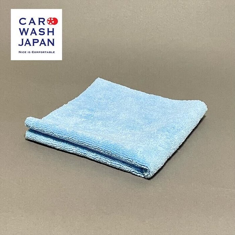 高品質マイクロファイバークロス エッヂ無し 空色 コーティング