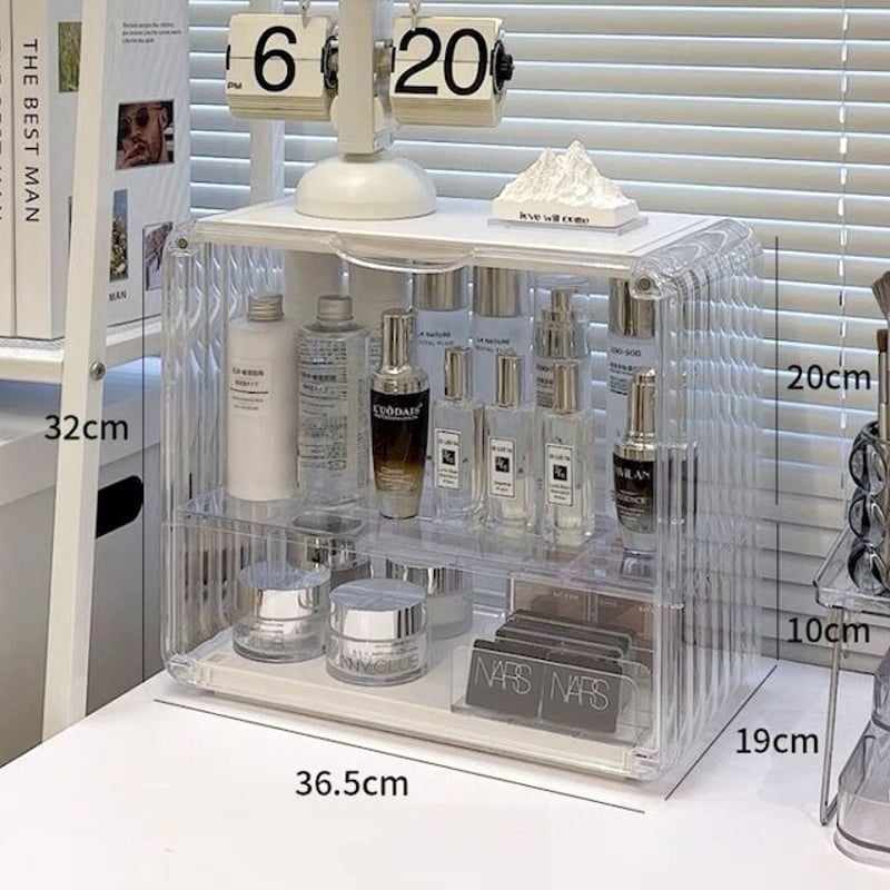 納期20日～1ヵ月】クリア 蓋付き ディスプレイ ボックス 海外