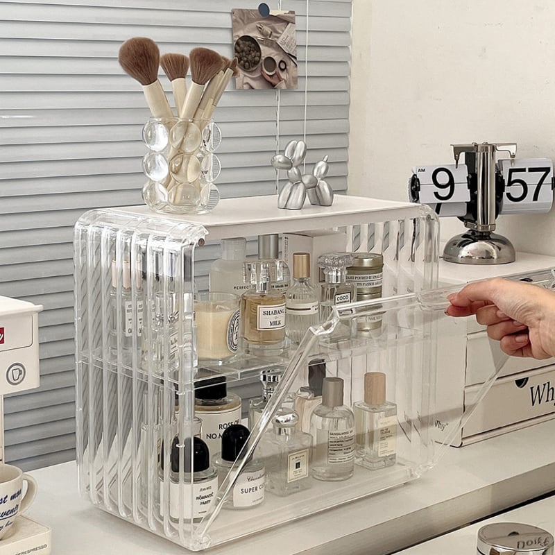 納期20日～1ヵ月】クリア 蓋付き ディスプレイ ボックス 海外