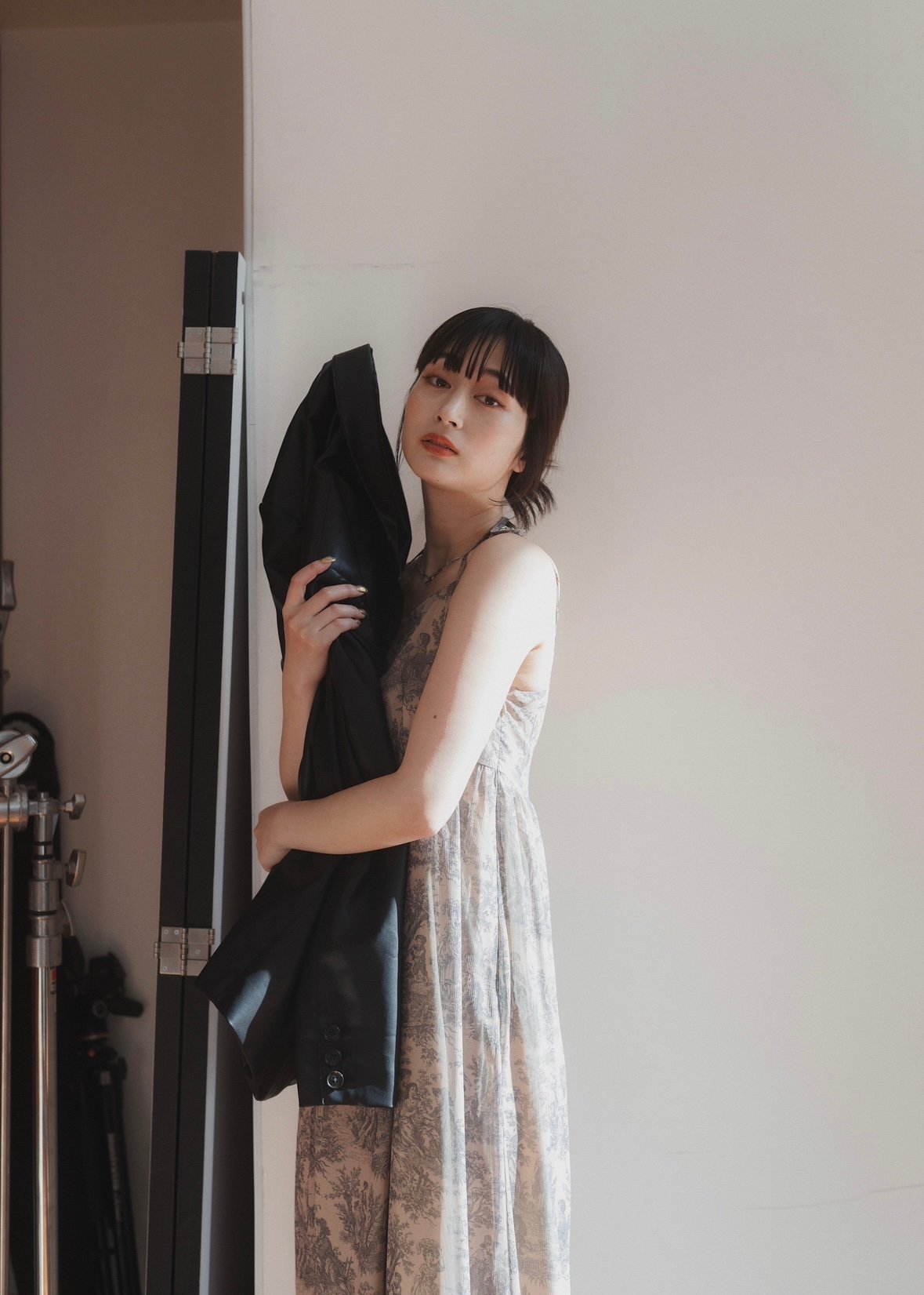 Toile de Jouy Sheer Dress | few,
