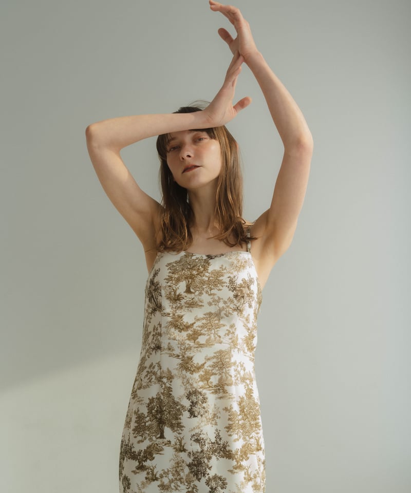 Back strap Long Dress | few,