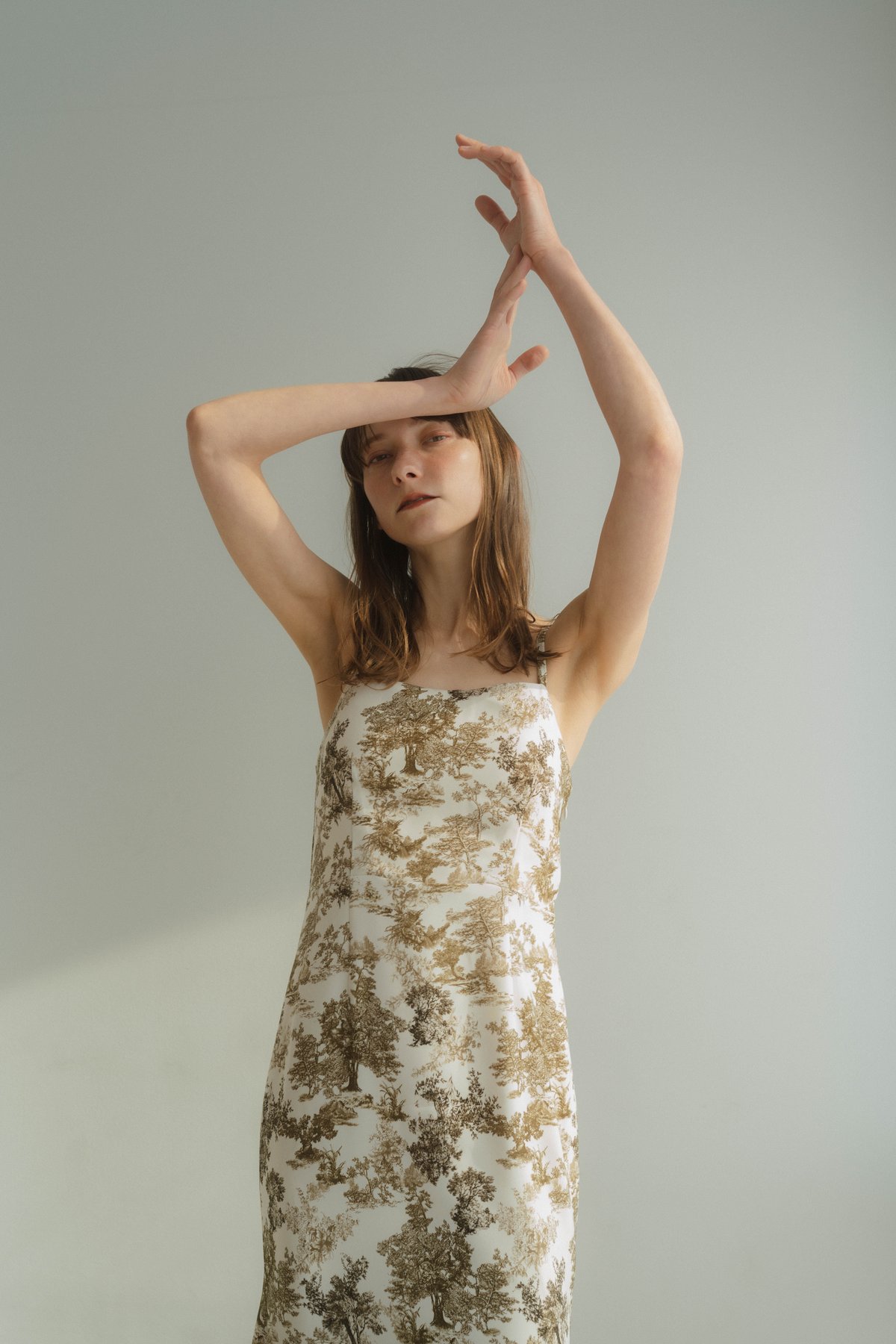 Back strap Long Dress | few,