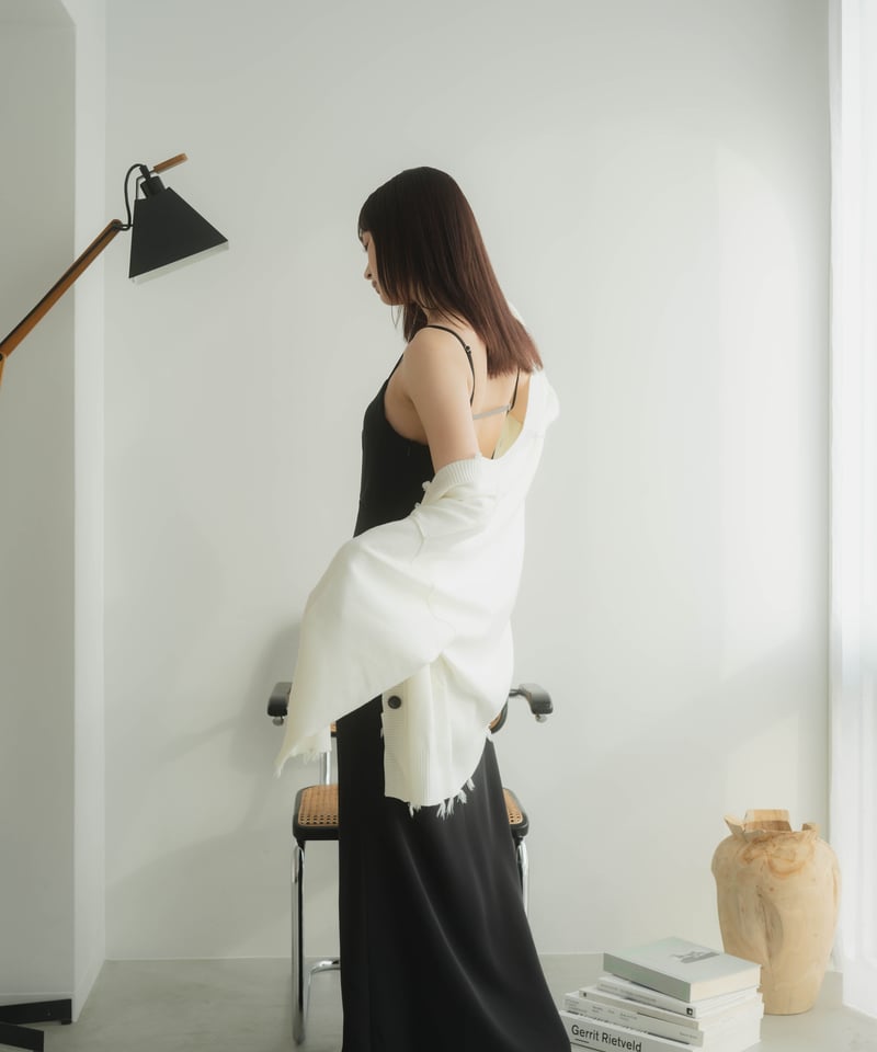 Back strap Long Dress | few,