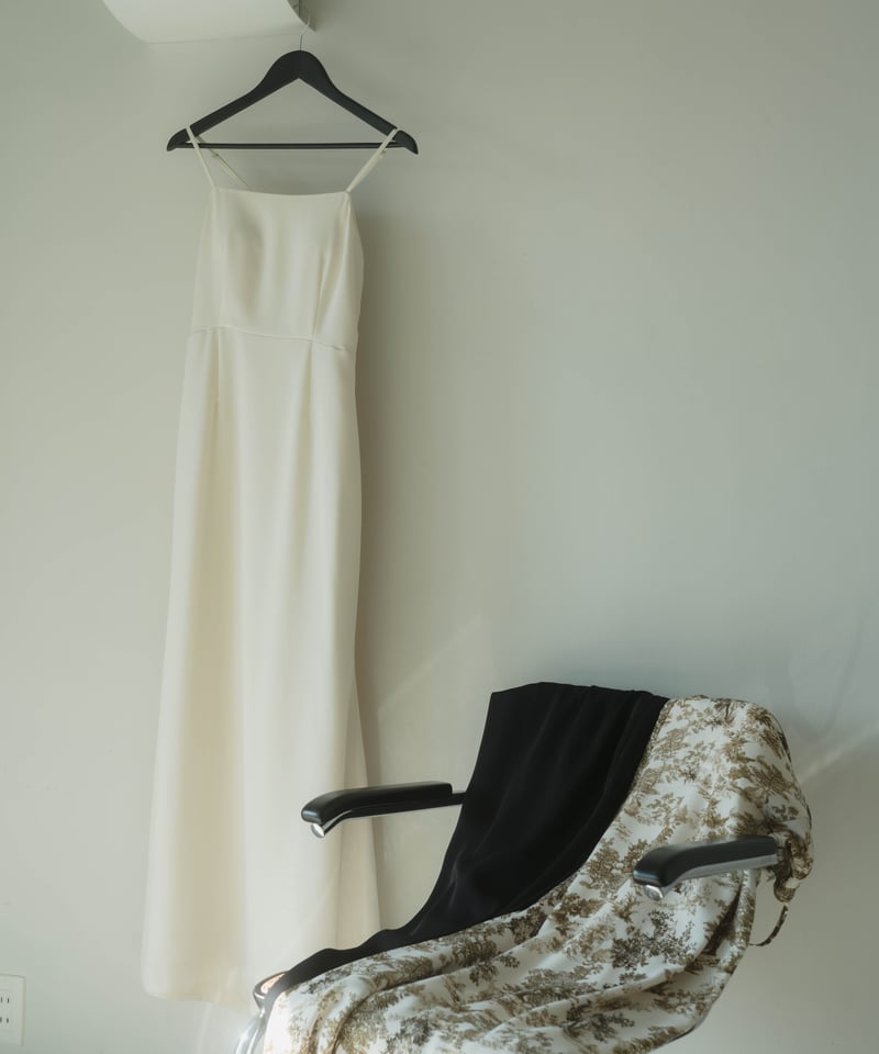 Back strap Long Dress | few,