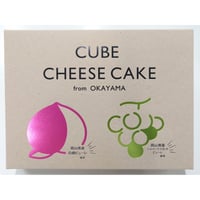 岡山白桃シャインマスカットチーズケーキ
