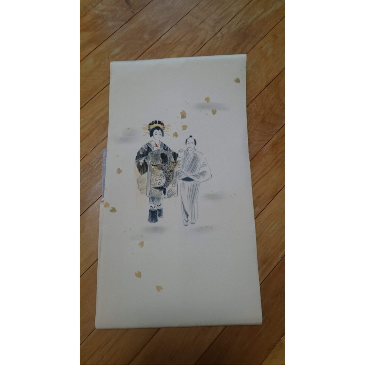 歌舞妓好き必見！助六・揚巻手描き本仕立て名古屋帯 | 京都しず香