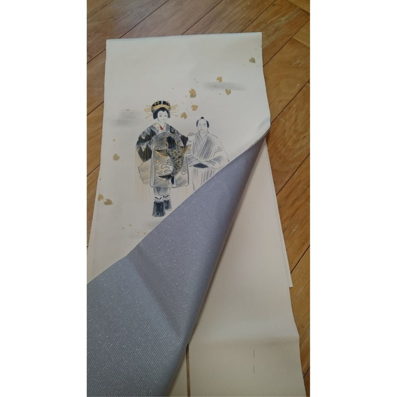 【あかね✨️様ご購入＋羽織】　　　　　　493 　関東仕立て　洒落帯　袋帯　助六 あかね✨️様ご購入＋羽織】 493 関東仕立て 洒落帯 袋帯 助六 2025