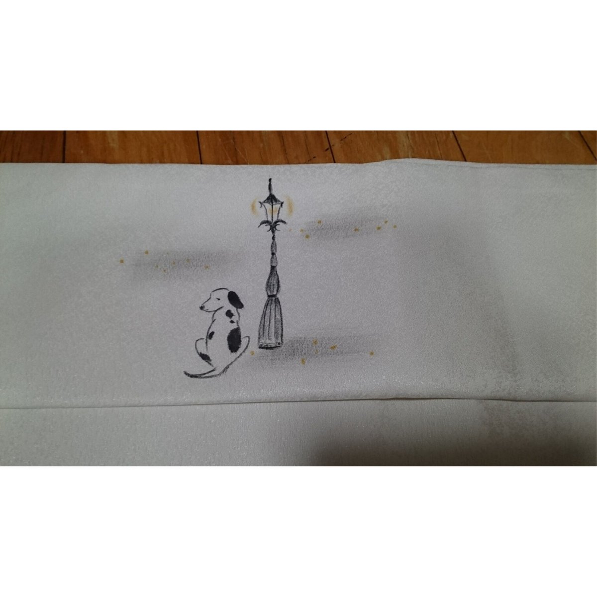 たまらん可愛いです!手描きリバーシブル名古屋帯 新品未使用 作家もの - 帯 